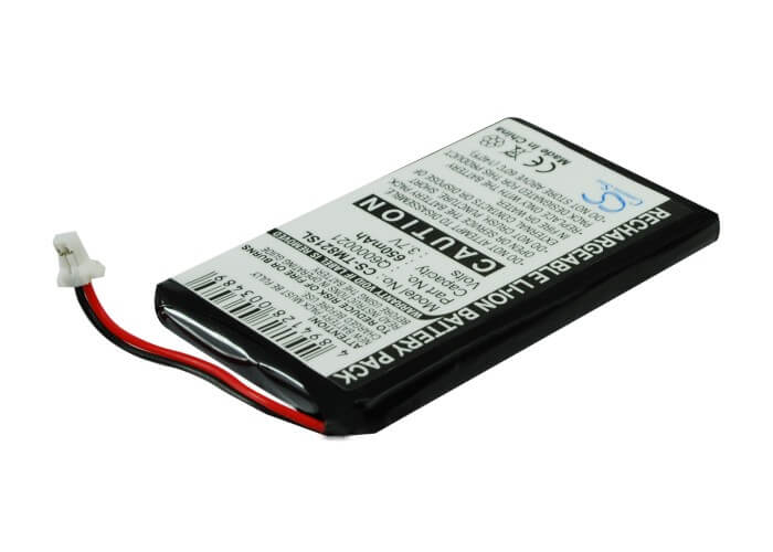 3.7V, 650mAh, Li-ion Battery fits Tomtom, Gps-9821x, Gps-9821x Pda/handhelds, 2.405Wh