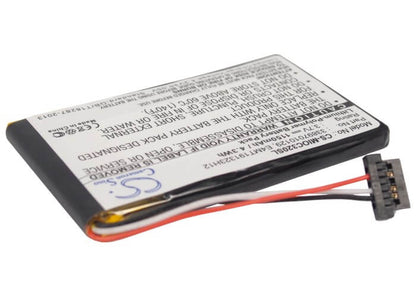 3.7V, 1150mAh, Li-Polymer Battery fits Mitac, Mio C320, Mio C320b, 4.255Wh