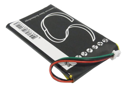 3.7V, 1250mAh, Li-Polymer Battery fits Garmin, Edge 605, Edge 705, 4.625Wh