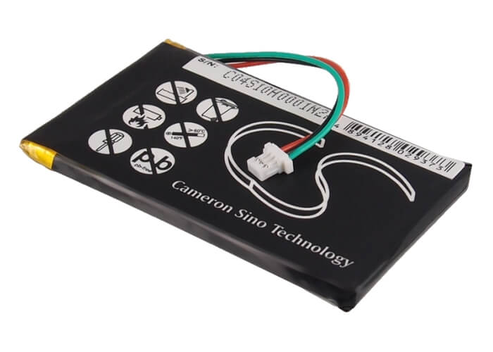 3.7V, 1250mAh, Li-Polymer Battery fits Garmin, Nuvi 750, Nuvi 755, 4.625Wh