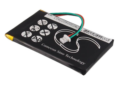 3.7V, 1250mAh, Li-Polymer Battery fits Garmin, Nuvi 750, Nuvi 755, 4.625Wh