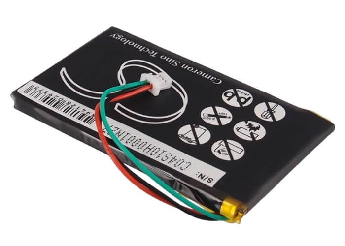 3.7V, 1250mAh, Li-Polymer Battery fits Garmin, Nuvi 750, Nuvi 755, 4.625Wh