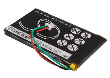 3.7V, 1250mAh, Li-Polymer Battery fits Garmin, Nuvi 750, Nuvi 755, 4.625Wh