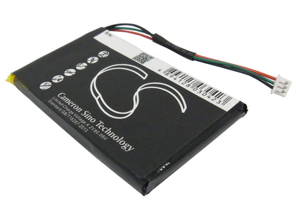 3.7V, 1200mAh, Li-Polymer Battery fits Navigon, 3300, 3310, 4.44Wh