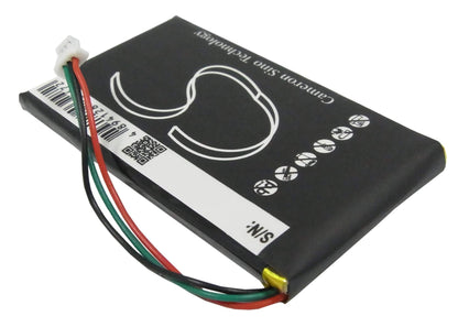 3.7V, 1250mAh, Li-Polymer Battery fits Garmin, Nuvi 1400, Nuvi 1450, 4.625Wh