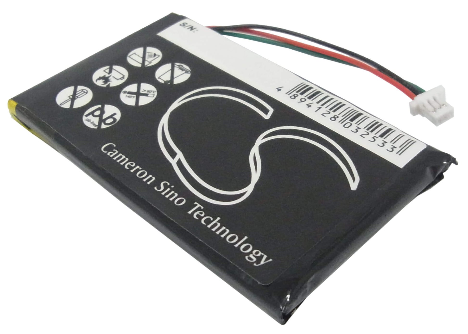 3.7V, 1250mAh, Li-Polymer Battery fits Garmin, Nuvi 780, Nuvi 780t, 4.625Wh