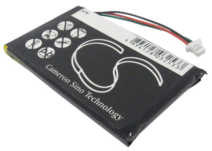 3.7V, 1250mAh, Li-Polymer Battery fits Garmin, Nuvi 780, Nuvi 780t, 4.625Wh