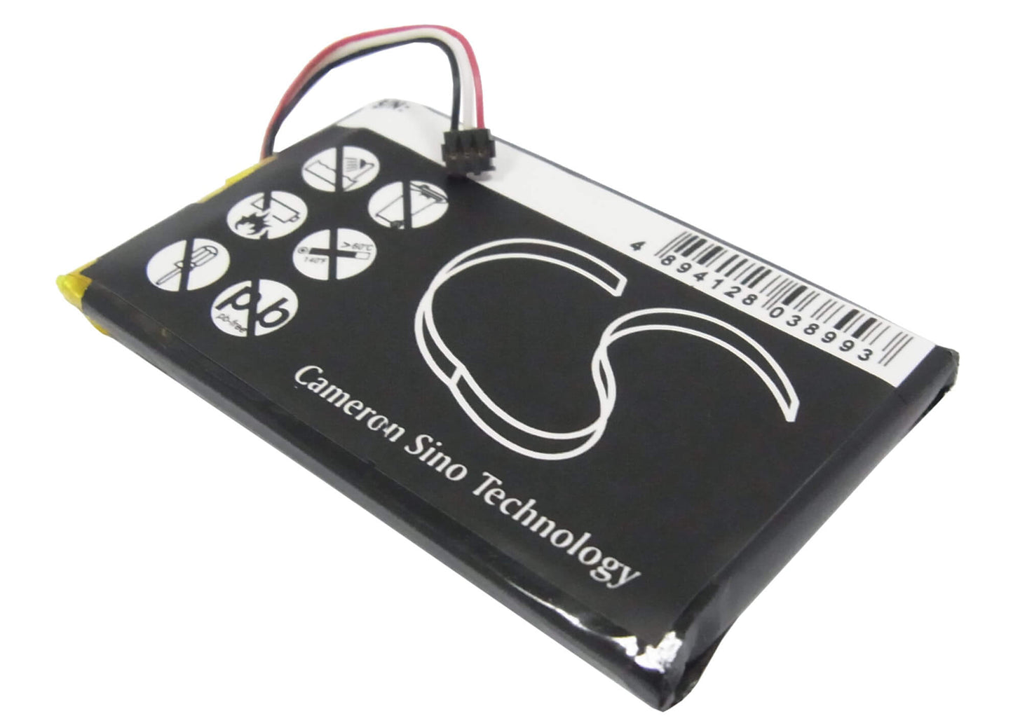 3.7V, 1200mAh, Li-Polymer Battery fits Navigon, 40 Easy, 40 Plus, 4.44Wh