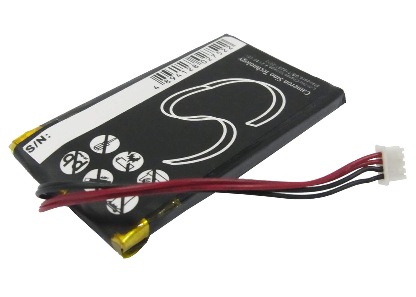 3.7V, 1100mAh, Li-Polymer Battery fits Typhoon, Myguide 3100, 4.07Wh