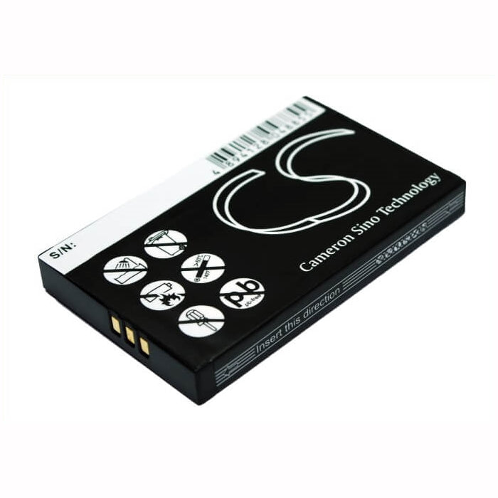 3.7V, 1200mAh, Li-ion Battery fits Becker, Traffic Assist 7916, Traffic Assist Pro, 4.44Wh