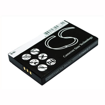 3.7V, 1200mAh, Li-ion Battery fits Becker, Traffic Assist 7916, Traffic Assist Pro, 4.44Wh