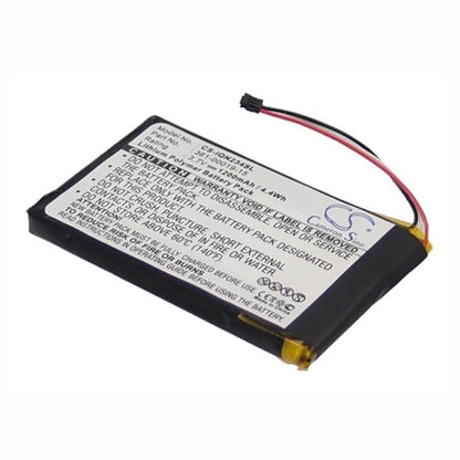 3.7V, 1200mAh, Li-Polymer Battery fits Garmin, Nulink 2340, Nulink 2390, 4.44Wh