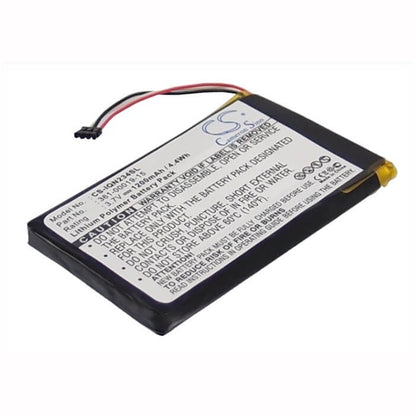 3.7V, 1200mAh, Li-Polymer Battery fits Garmin, Nulink 2340, Nulink 2390, 4.44Wh