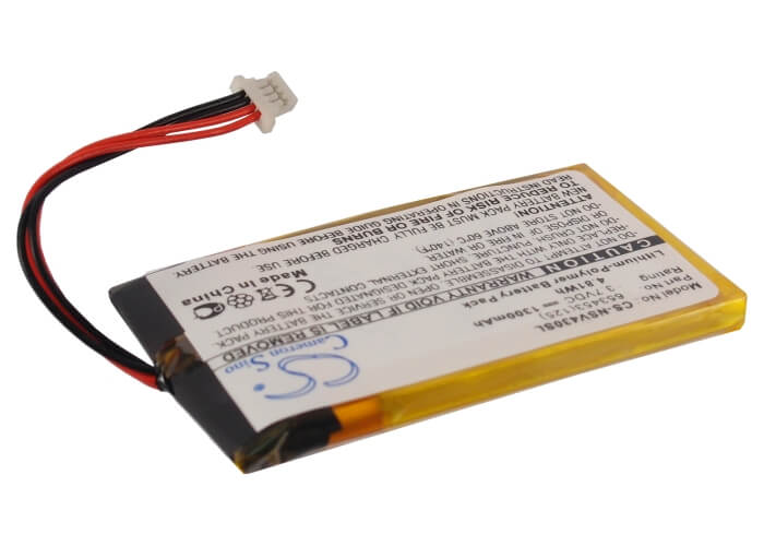 3.7V, 1300mAh, Li-Polymer Battery fits Insignia, Ns-ncv43, 4.81Wh