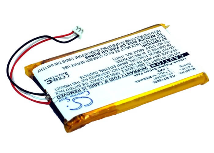 3.7V, 2000mAh, Li-Polymer Battery fits Globalstar, 11-tr151-lib-tn1, Telenav Tr-150, 7.4Wh