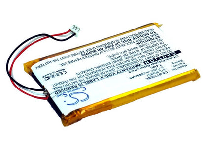 3.7V, 2000mAh, Li-Polymer Battery fits Globalstar, 11-tr151-lib-tn1, Telenav Tr-150, 7.4Wh