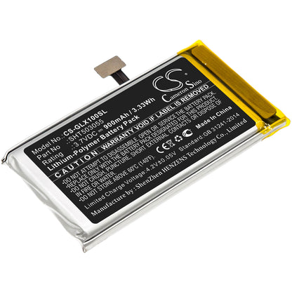 3.7V, 900mAh, Li-Polymer Battery fits Golf Buddy, Dsc-vtx-100, Vtx, 3.33Wh
