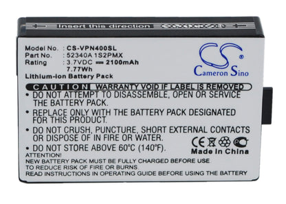3.7V, 2100mAh, Li-ion Battery fits Vdo Dayton, Bat-4060, Pn4000, 7.77Wh