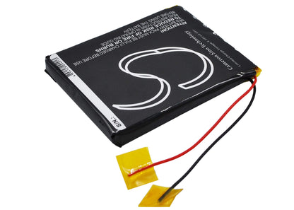 3.7V, 1300mAh, Li-Polymer Battery fits Modecom, Mx3, 4.81Wh
