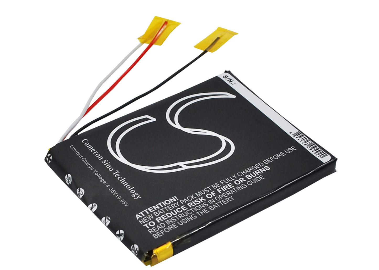 3.7V, 1300mAh, Li-Polymer Battery fits Modecom, Mx3 Hd, 4.81Wh