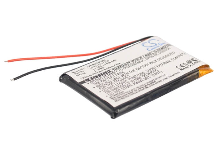 3.7V, 850mAh, Li-Polymer Battery fits Rac, 515f, 3.145Wh