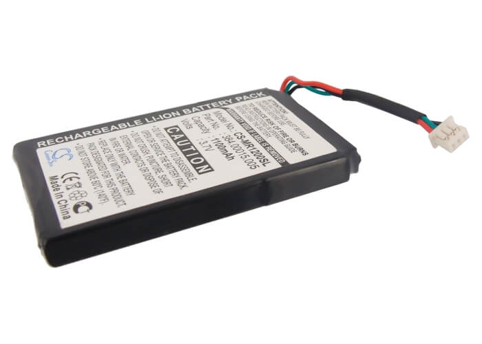3.7V, 1100mAh, Li-ion Battery fits Magellan, Roadmate 1200 (3 Wires), Roadmate 1210 (3 Wires), 4.07Wh