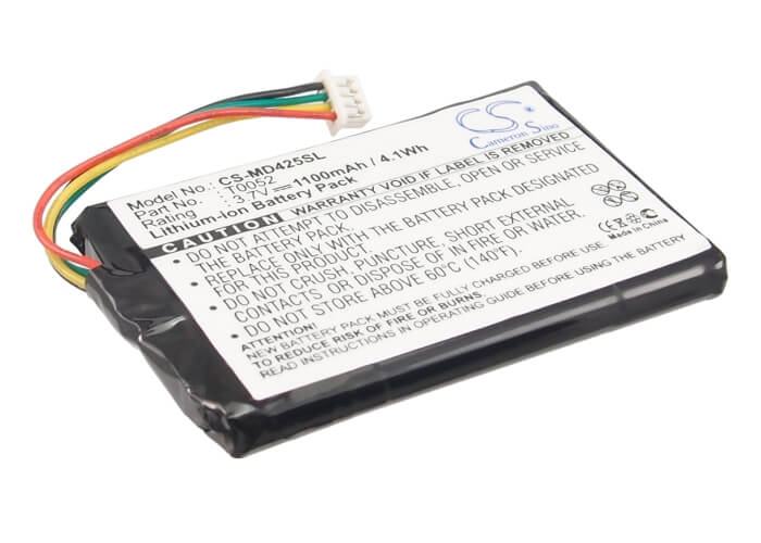 3.7V, 1100mAh, Li-ion Battery fits Medion, Gopal P4225, Gopal P4425, 4.07Wh