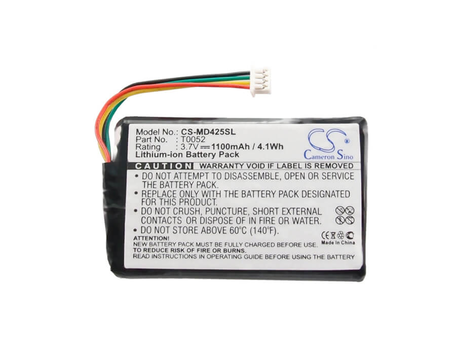 3.7V, 1100mAh, Li-ion Battery fits Medion, Gopal P4225, Gopal P4425, 4.07Wh