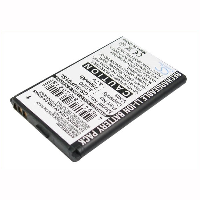 3.7V, 750mAh, Li-ion Battery fits Callaway, Upro, Upro Go, 2.775Wh