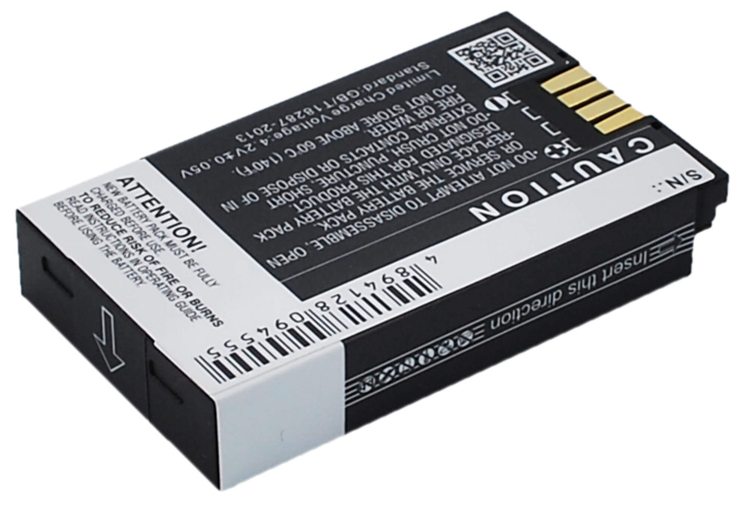 3.7V, 1400mAh, Li-ion Battery fits Magellan, 980780, Explorist 300, 5.18Wh