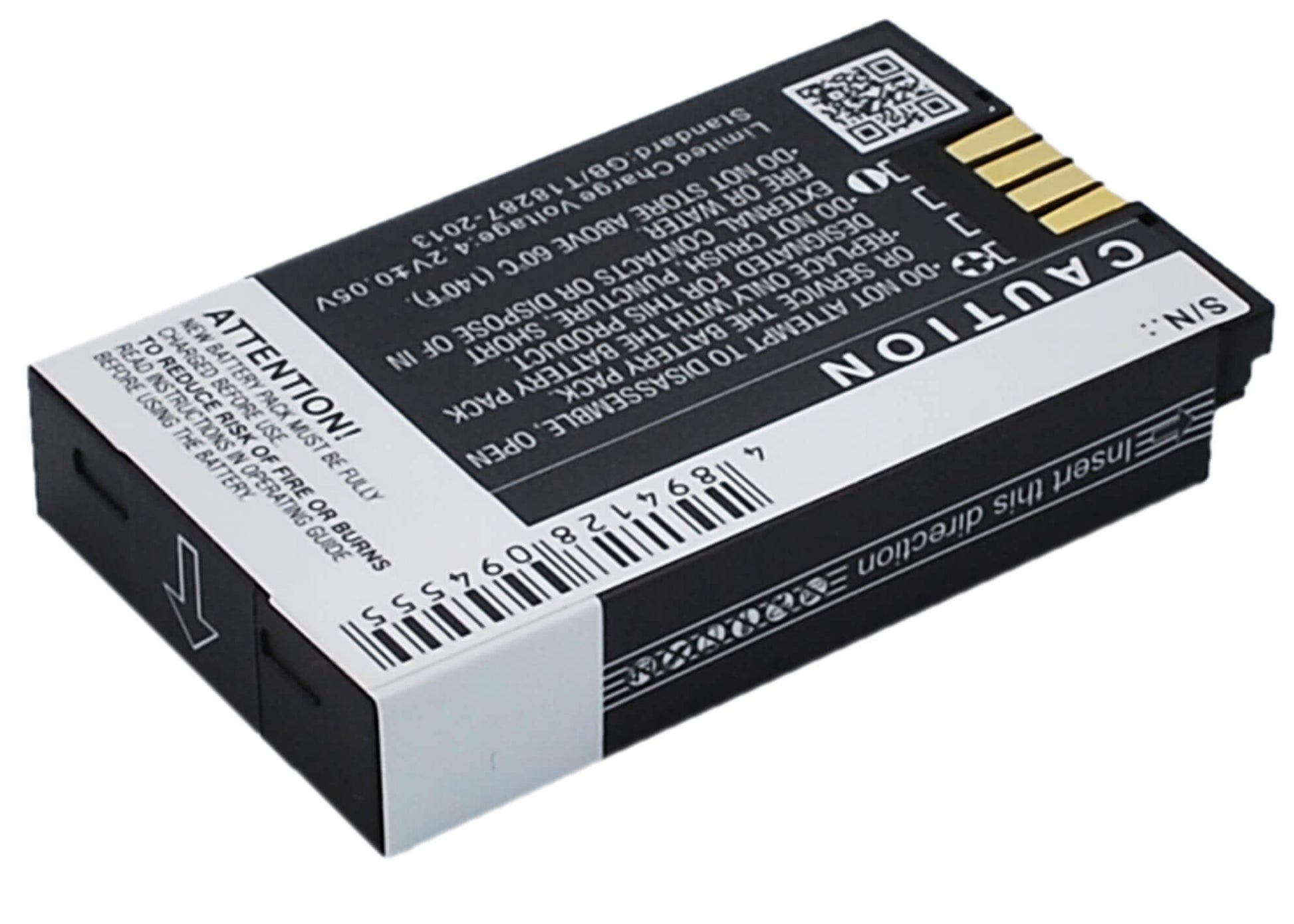 3.7V, 1400mAh, Li-ion Battery fits Magellan, 980780, Explorist 300, 5.18Wh