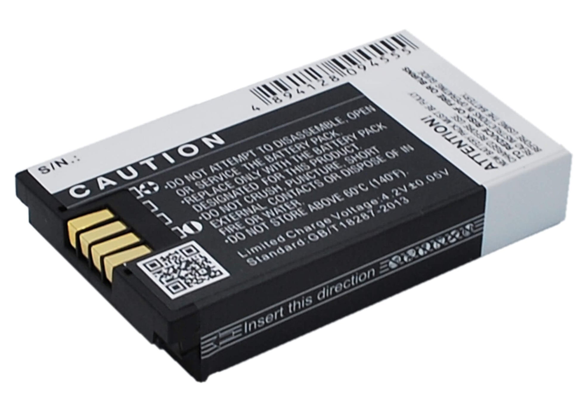 3.7V, 1400mAh, Li-ion Battery fits Magellan, 980780, Explorist 300, 5.18Wh
