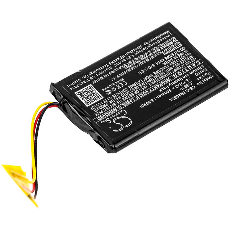 3.7V, 900mAh, Li-ion Battery fits Globalstar, Tr-203, 3.33Wh