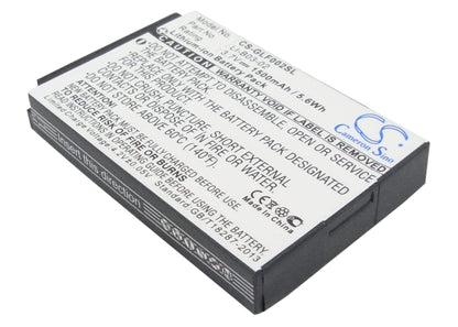 3.7V, 1500mAh, Li-ion Battery fits Golf Buddy, Gb3, Platinum, 5.55Wh