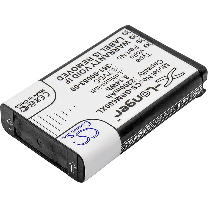 3.7V, 2200mAh, Li-ion Battery fits Garmin, Montana 600, Montana 600t, 8.14Wh