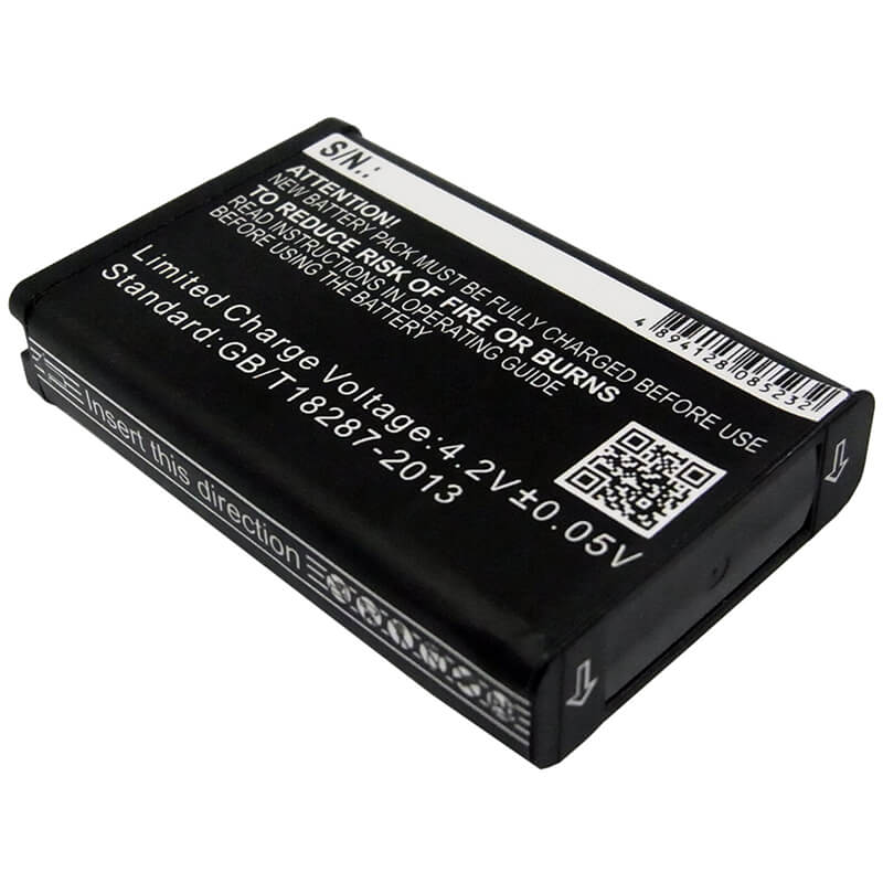 3.7V, 1800mAh, Li-ion Battery fits Garmin, Montana 600, Montana 600t, 6.66Wh