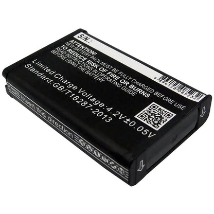 3.7V, 1800mAh, Li-ion Battery fits Garmin, Montana 600, Montana 600t, 6.66Wh