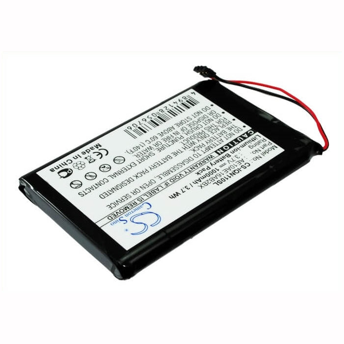 3.7V, 1000mAh, Li-ion Battery fits Garmin, Nuvi 1100, Nuvi 1100lm, 3.7Wh