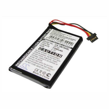 3.7V, 1100mAh, Li-ion Battery fits Tomtom, 4cp0.002.06, Go 740 Live, 4.07Wh