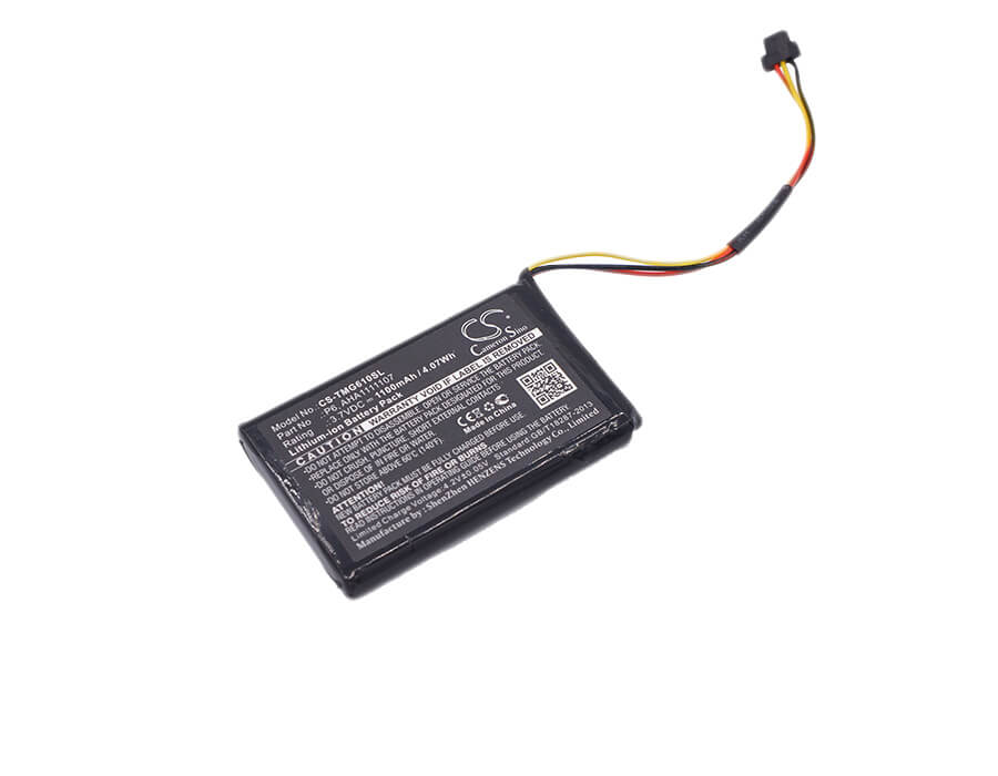 3.7V, 1100mAh, Li-ion Battery fits Tomtom, 4fa60, Go 610, 4.07Wh