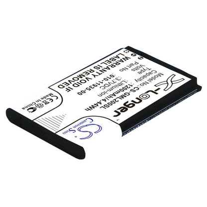 3.7V, 1200mAh, Li-ion Battery fits Garmin, 010-01055-15, 010-02184-01, 4.44Wh