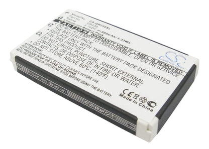 3.7V, 900mAh, Li-ion Battery fits Belkin, Bluetooth Gps Receiver, 3.33Wh