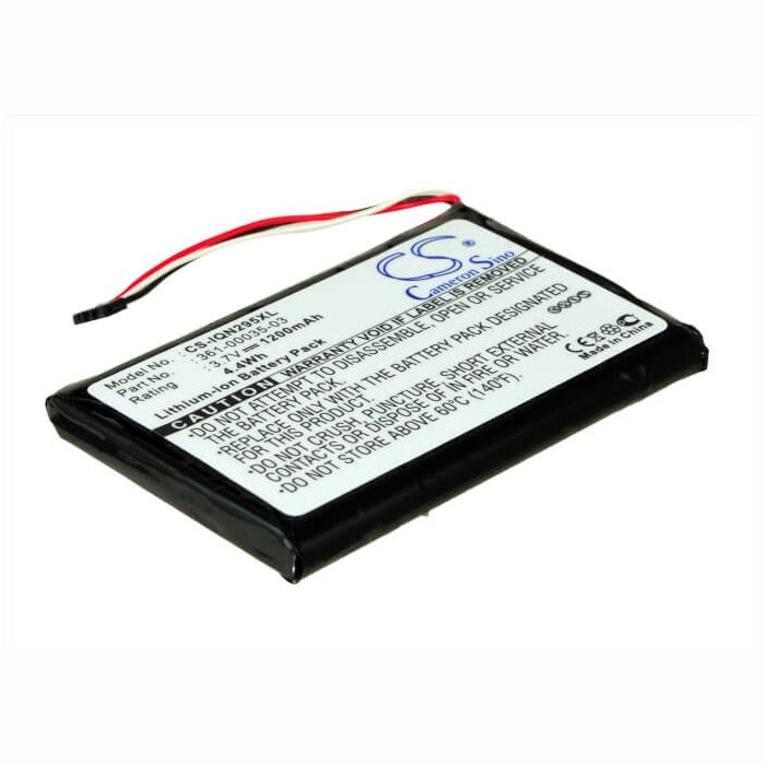 3.7V, 1200mAh, Li-ion Battery fits Garmin, 010-01316-00, A3avdg03, 4.44Wh