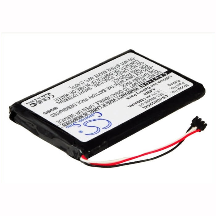 3.7V, 1200mAh, Li-ion Battery fits Garmin, 010-01316-00, A3avdg03, 4.44Wh