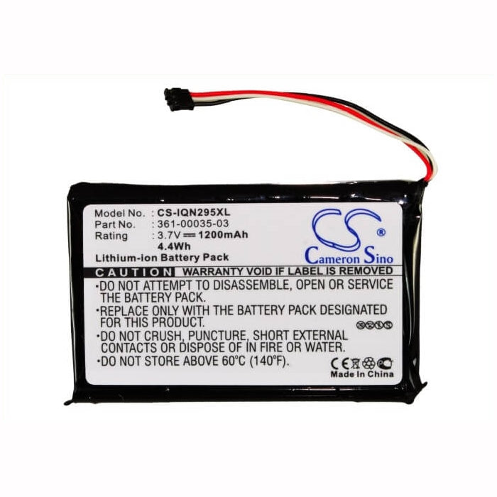 3.7V, 1200mAh, Li-ion Battery fits Garmin, 010-01316-00, A3avdg03, 4.44Wh
