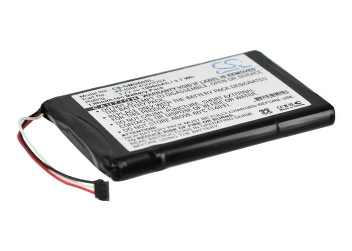3.7V, 1000mAh, Li-ion Battery fits Garmin, Approach G6, 3.7Wh