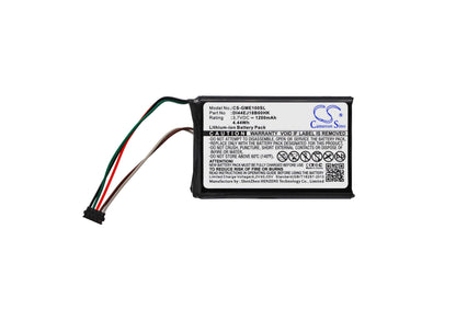 3.7V, 1200mAh, Li-ion Battery fits Garmin, 010-01161-00, 010-020229-00, 4.44Wh