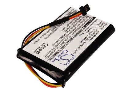 3.7V, 900mAh, Li-ion Battery fits Tomtom, 4et0.002.07, Start Xl, 3.33Wh