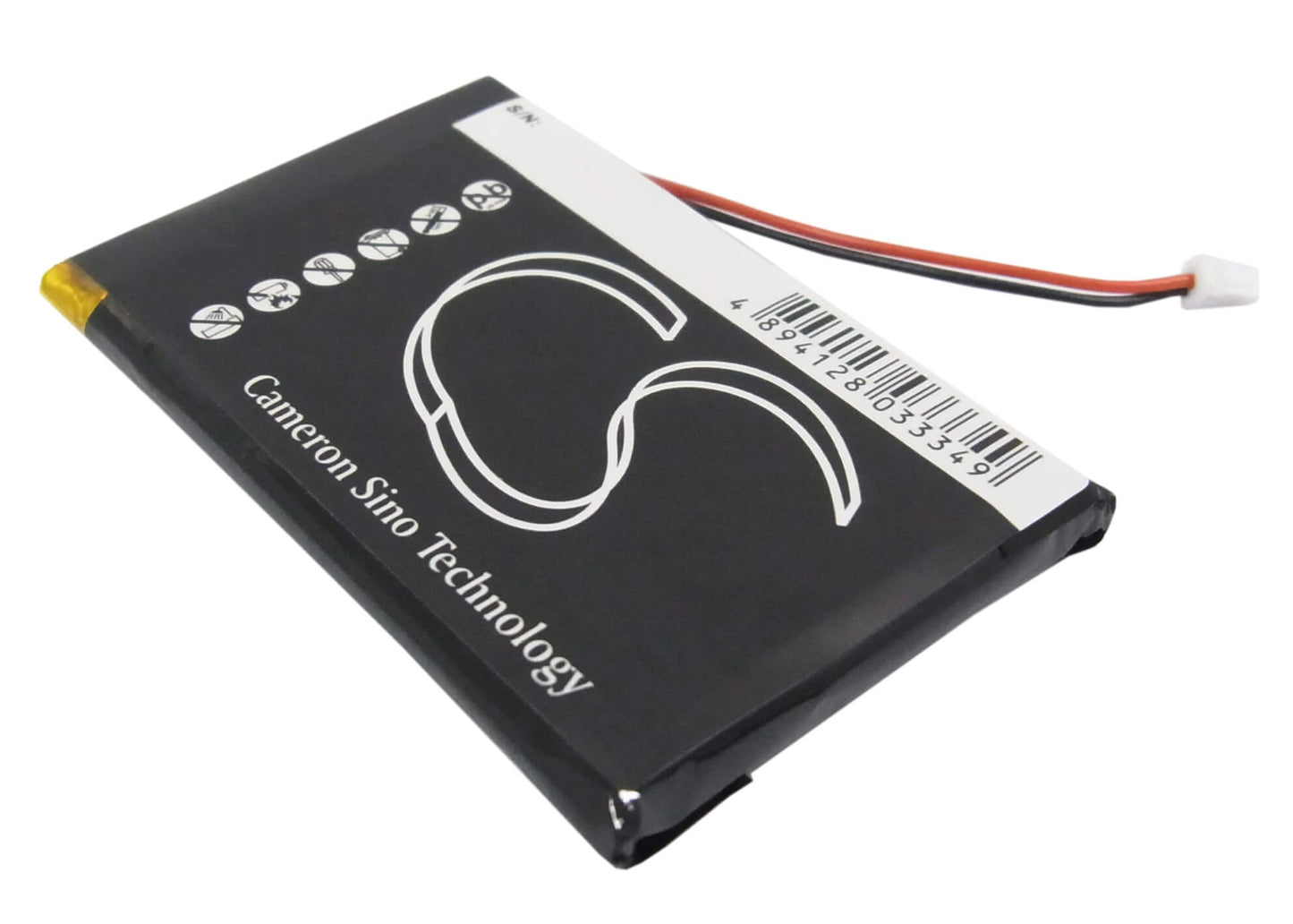 3.7V, 1200mAh, Li-Polymer Battery fits Navgear, Streetmate Gp-43, 4.44Wh