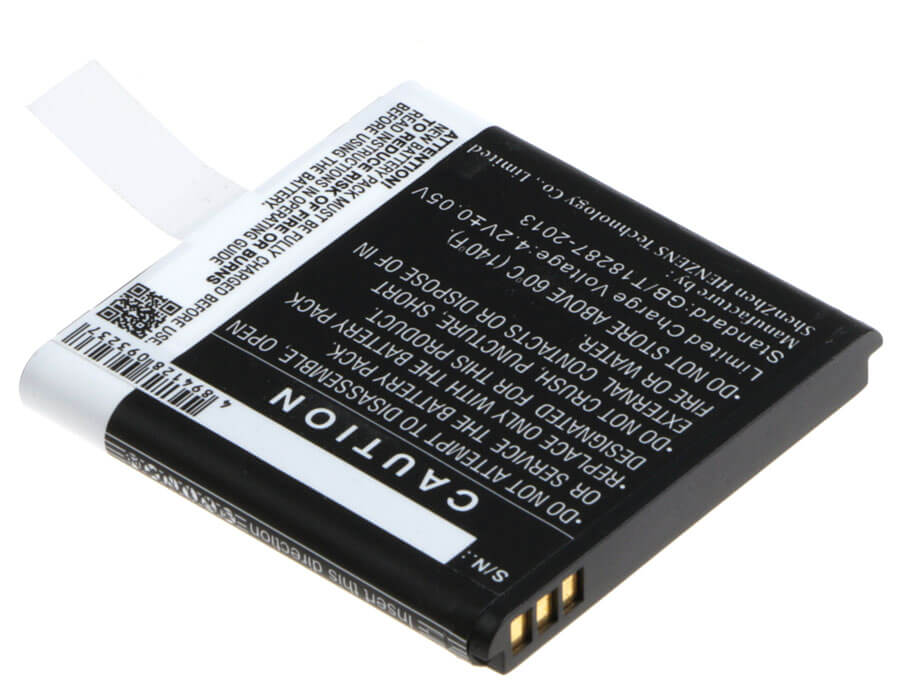 3.7V, 1800mAh, Li-ion Battery fits Falk, Ibex 25, Ibex 25 Touring, 6.66Wh